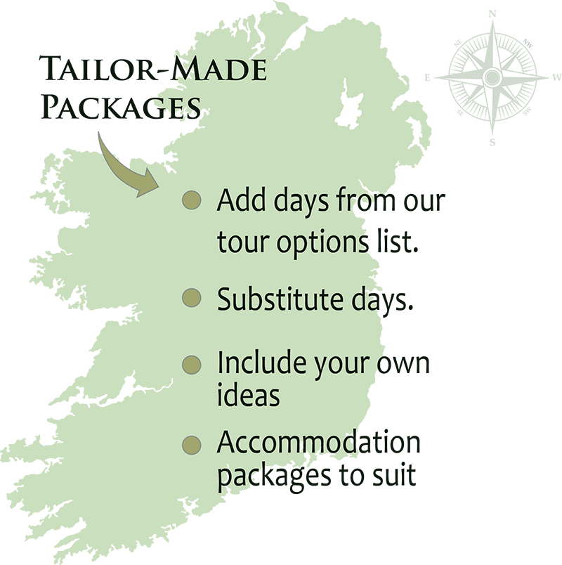 Mac Tours Ireland Map