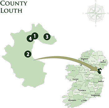 Mac Tours Ireland Louth Hotels Map