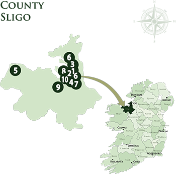 Mac Tours Ireland Sligo Hotels Map