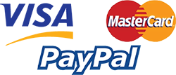 Mac Tours Ireland Paypal & Credit Card Icons