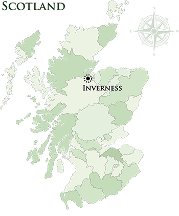 Scots Hotels Map Inverness 01