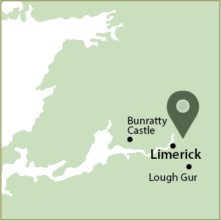 Mac Tours Ireland Limerick & Bunratty Map